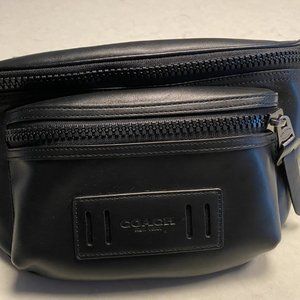 NWT Coach Leather Fanny Pack